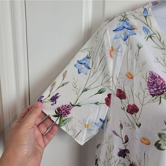 NWT- NORACORA Floral Dress - Picture 3 of 12